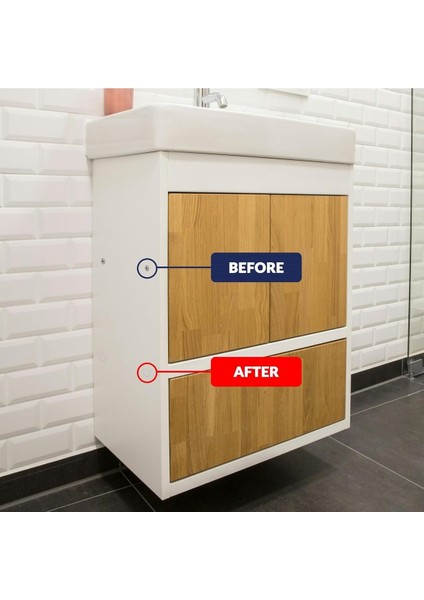 Yapışkanlı Yapıştırma Vida Tapası Tıpası Mavi 50 Adet Vida Kapatıcı (Bir Sayfa) fırsatları