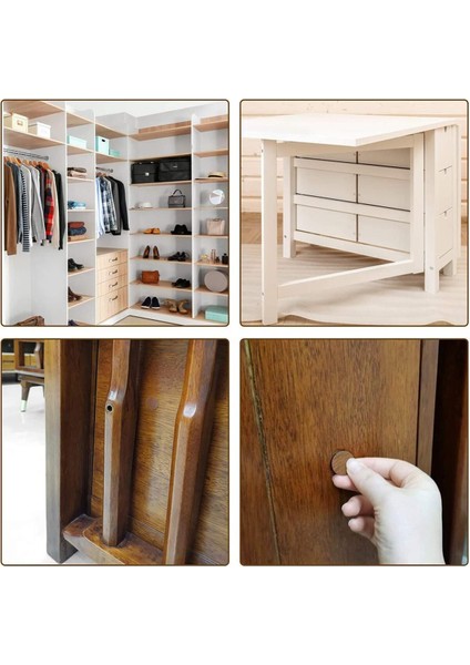 Yapışkanlı Vida Gizleme Yapıştırma Vida Tapası TIPASI(100 Adet) - Mavi indirimleri