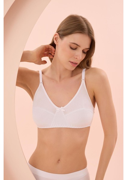 Beyaz Penye Minimizer Toparlayıcı Sütyen fiyatları