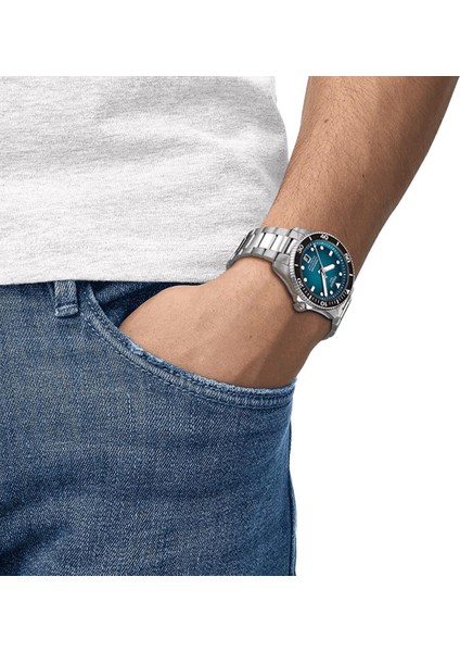 Seastar 1000 Powermatic 80 T1208071109100 Erkek Kol Saati T120.807.11.091.00 fırsatları