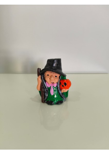 Cadı Tütsülük Dekoratif Biblo - Dekoratif Ev Aksesuarı