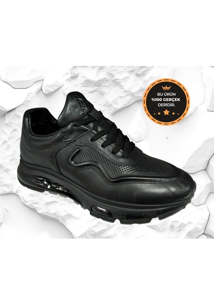 AB-720.01 Hakiki Deri Ithal Taban Ortopedik Casual Ayakkabı