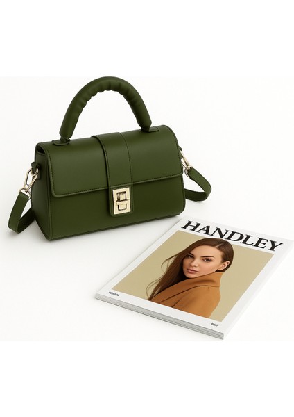 Premium Kilit Detaylı Omuz & El Çantası
