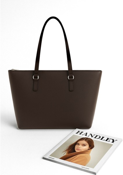 Klasik Shopper Büyük Kapasiteli Omuz Çantası