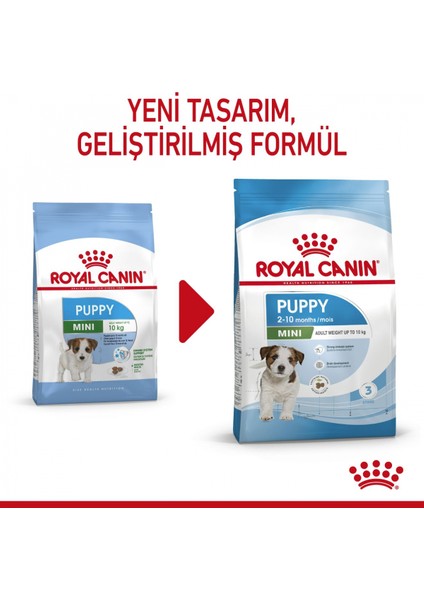 Mini Puppy Yavru Kuru Köpek Maması 4 Kg