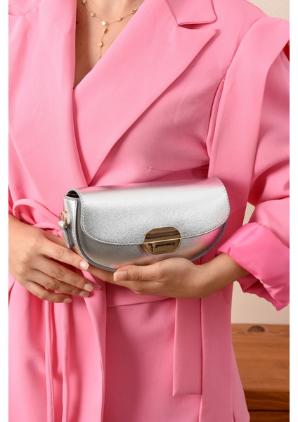 Lüks Leliyana Çapraz Askılı Omuz Çantası Özel Gün