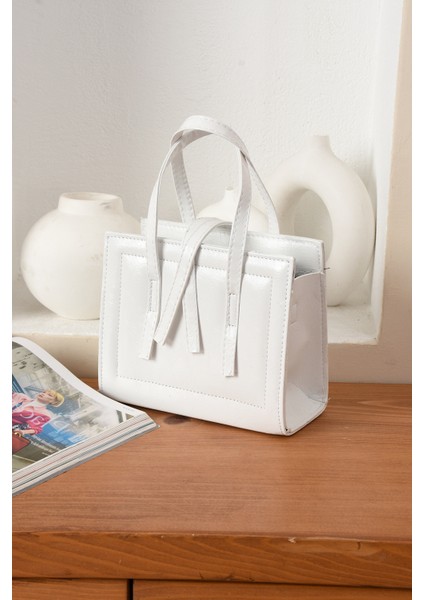 Lüks Reyhani Kutu Çapraz Askılı El ve Omuz Çantası