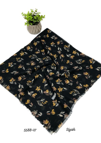 5588 Flamlı Pamuk Eşarp