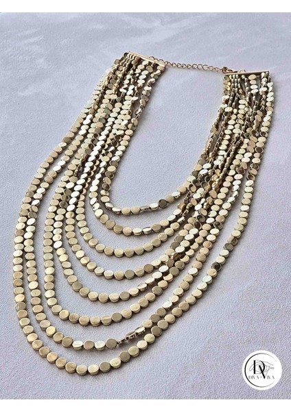 - Glow Harmony Pul Detay Çoklu Kadın Kolye (KOD-336) modelleri