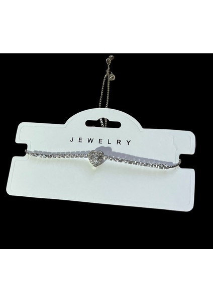 Kadın Kalpli Bileklik Gümüş Renk Bileklik Gümüş Renk Kalp Figürlü Taşlı Kadın Bileklik Ayarlanabilir Çelik Aşk Temalı Takı Şık Romantik Hediye Kadın Çelik Bileklik Taşlı Bileklik Kalpli Bileklik fiyatları