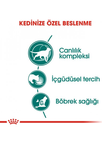 Instinctive 7 Yaş ve Üzeri Sos içerisinde Yaş Kedi Maması 12 x 85