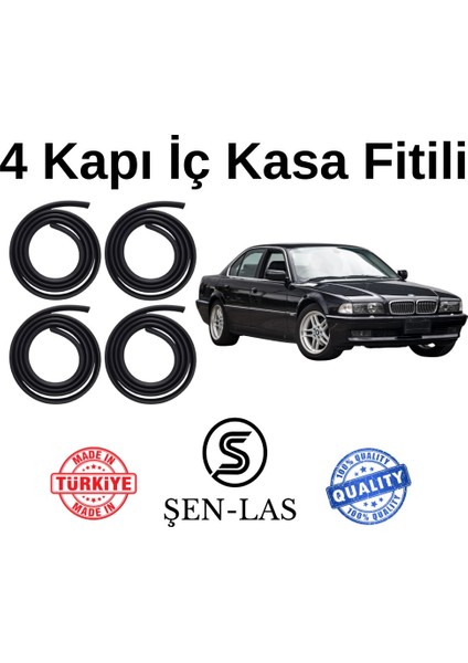 Bmw 7 Serisi E38 (1995-2001) Şen-Las Kadifeli 4 Kapı Fitili ŞL32410