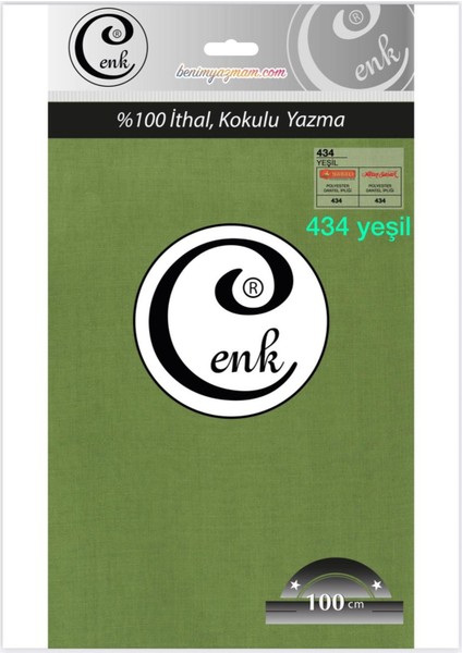3001 Cenk 100 cm Düz Poşetli Yazma