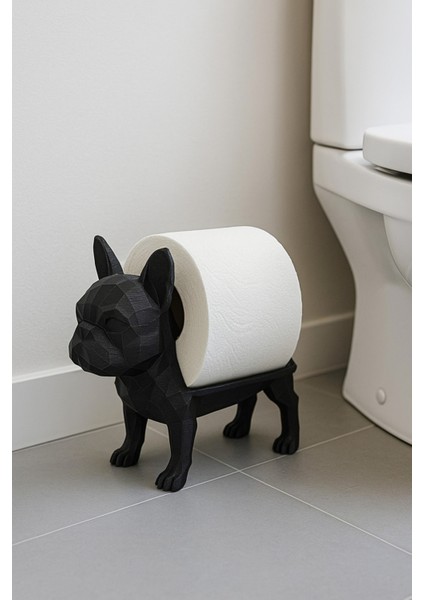 Dekoratif Tuvalet Kağıdı Pratik Ev Dekorasyon Bulldog Tuvalet Tasarım 14 x 12 cm fiyatları