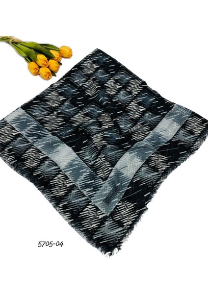 5705 Flamlı Pamuk Eşarp