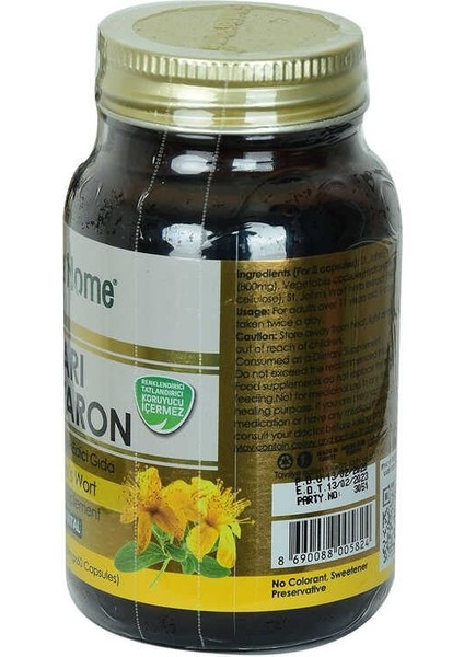 Shiffa Home Sarı Kantaron Diyet Takviyesi 560 Mg x 60 Kapsül fiyatları