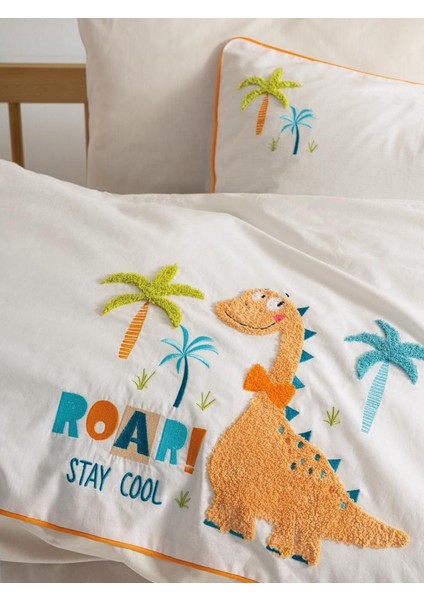 Punch Nakışlı Bebek Nev Takımı Kiddo Krem fiyatları