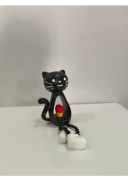 Oturan Kedi Dekoratif Biblo - Dekoratif Ev Aksesuarı