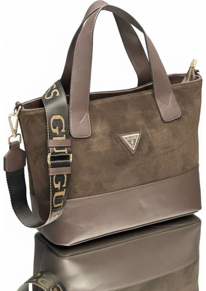 Gerçek Süet Deri Kadın Çantası