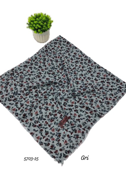 5703 Flamlı Pamuk Eşarp