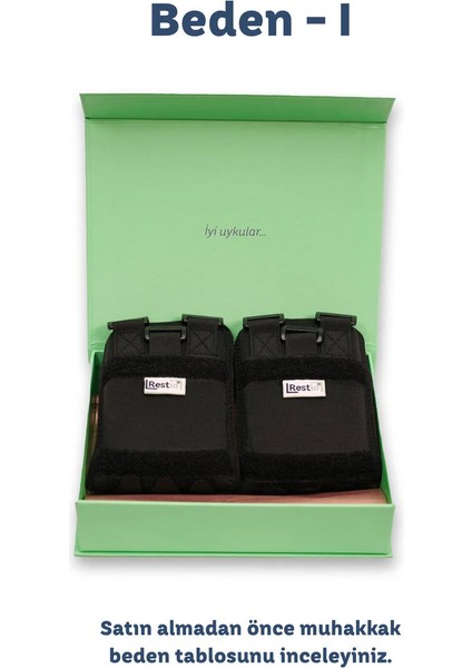 – Huzursuz Bacak Sendromu Için Ilaçsız Ortopedik Destek (Çift)