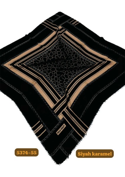 5374 Flamlı Pamuk Eşarp