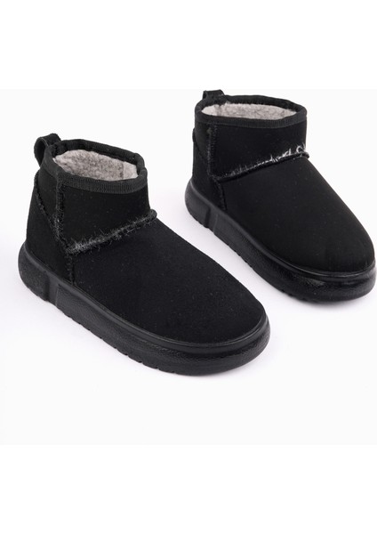 Dippery Çocuk Kalın Taban Içi Tüylü Günlük Mini Yarım Bot fiyatları