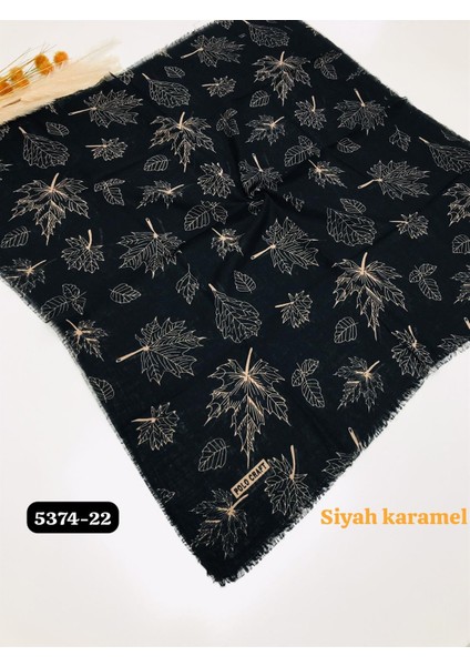 5374 Flamlı Pamuk Eşarp