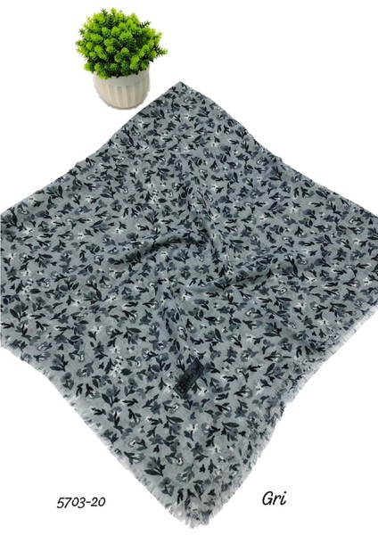 5703 Flamlı Pamuk Eşarp