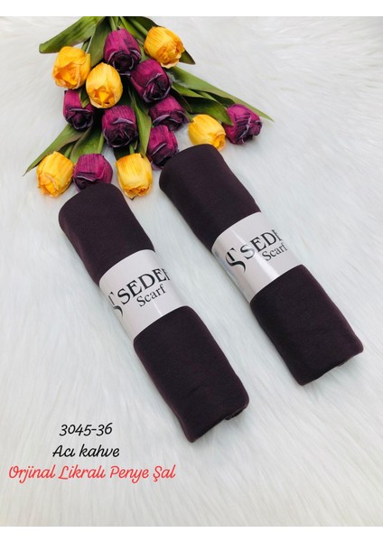 3045 Lüks Likralı Penye Şal