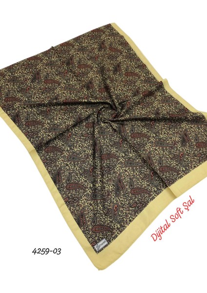 4259 Dijital Soft Şal