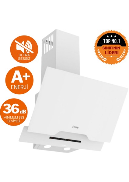 ve Afm Tech Markalı / Feon Beyaz Ultra Sessiz Ankastre Set( D064-SA + FM2201 + FM7701 ) fiyatları