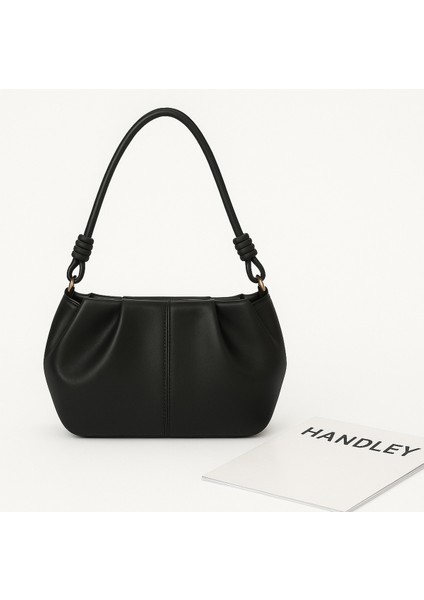 Lüks Pile Detaylı Omuz Çantası