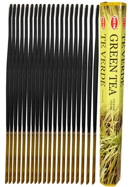Yeşil Çay Kokulu 20 Çubuk Tütsü - Green Tea