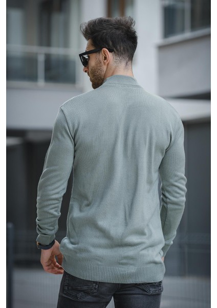 Seka 815 Pamuk Slim Fit Erkek Yarım Balıkçı Kazak modelleri