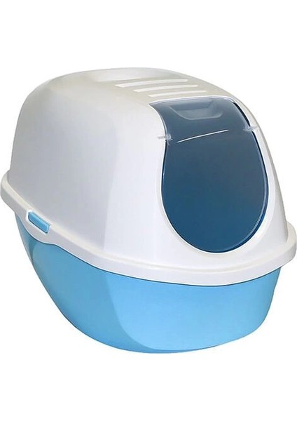 Moderna Smart Kapalı Kedi Tuvaleti Açık Mavi 40X54X41 cm
