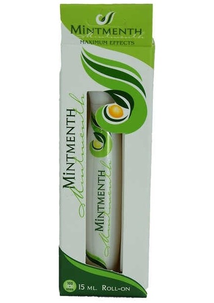 Masaj Yağı Roll On Mentol Nane Okaliptus Sel Yağlar Karışımlı 15 ml