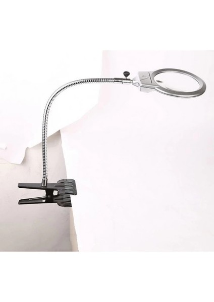 2.5X90 mm 5X24 mm Büyüteç, Mandallı Metal Hortumlu Masa Üstü Büyüteç indirimleri