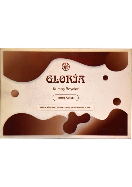 Kumaş Boyası Koyu Kahve 10 gr Pkt