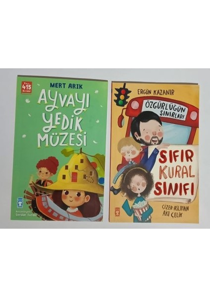 Ayvayı Yedik Müzesi ve Sıfır Kural Sınıfı (2kitap)