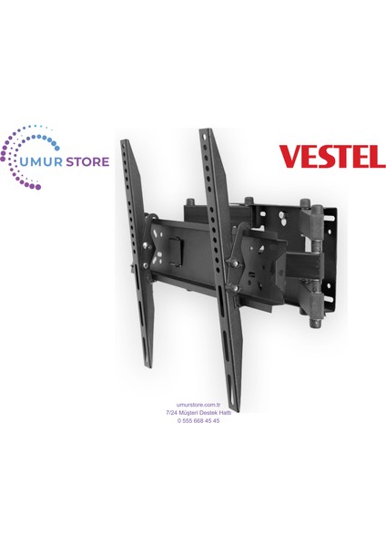 55QT9850 55'' 4K Smart QLED 42-65 Inç Hareketli LCD LED Tv Duvar Askı Aparatı