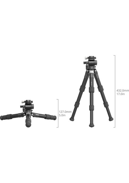 5025 Karbon Fiber Masaüstü Tripod Seti modelleri