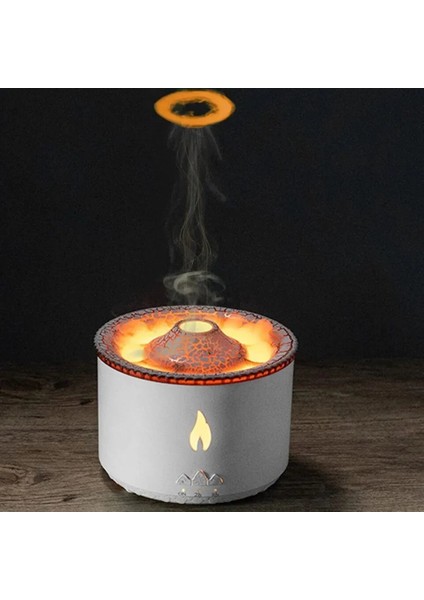 Volkan Şekilli Aromaterapi ve Hava Nemlendirici Buhar Makinesi