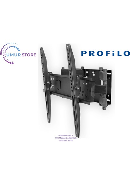 43PA315EG 43" Uydu Alıcılı Full Hd Android 42-65 Inç Hareketli LCD LED Tv Duvar Askı Aparatı