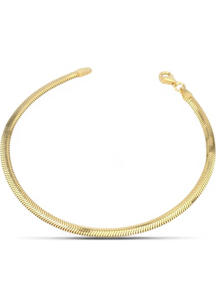 925 Ayar Gümüş Balık Sırtı Italyan Gümüş Bileklik modelleri