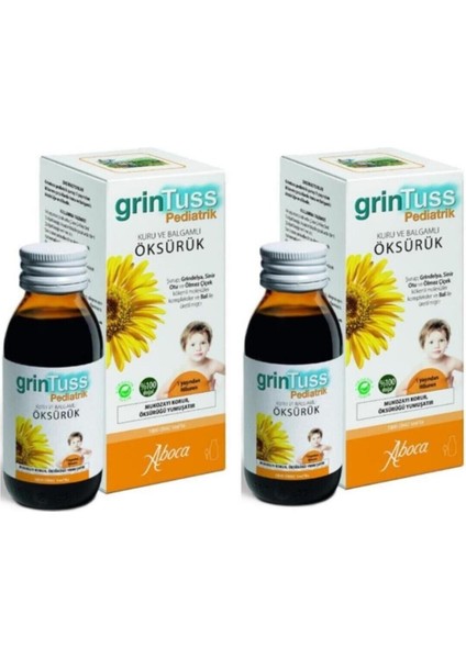 Grintuss Pediatrik Şurubu 128 gr x 2 Adet