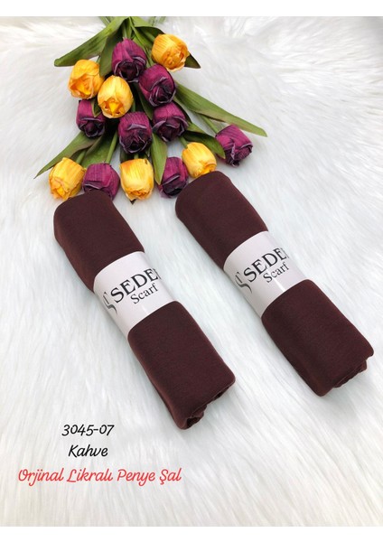 3045 Lüks Likralı Penye Şal