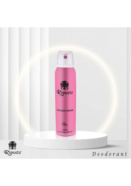 Riposte 24 Saat Etkili Kadın Deodorant - Golden Mode - 150 ml