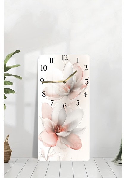 Şıklığıyla Evinize Estetik Katacak Temperli Cam Tablo Saat! 30X60 Uv Baskı – CUSD049 modelleri