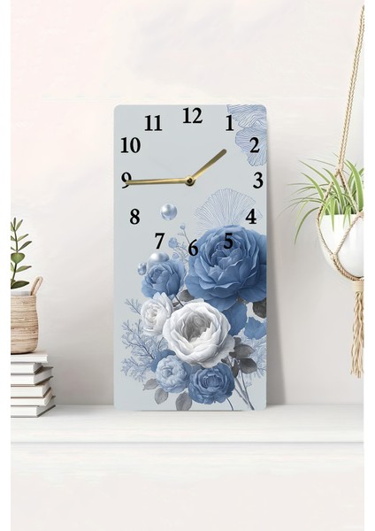 Dekorasyonunuza Estetik Katacak Özel Tasarım Mdf Tablo Saat - Uv Baskı 30X60 cm – USD237